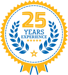25 experience in carpet cleaning business